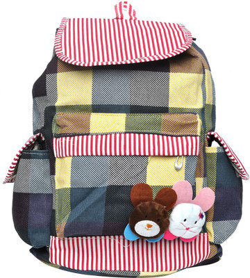 

Hawai Impressive School Bag 13.5 L Medium Backpack(Multicolor), Multicolor-01