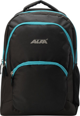 

Alfa Bolt 2.5 L Backpack(Grey), Black