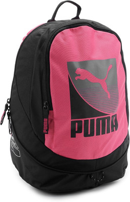 

Puma Echo Backpack(Black, Pink), Fuchsia;rose and black