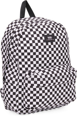 

Vans OLD SKOOL II Backpack(White, Black), Black/white check