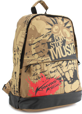 

Kanvas Katha Backpack(Brown)