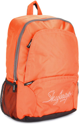 

Skybags Pulse-01 Backpack(Orange, Black)