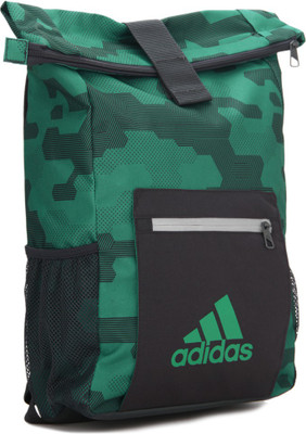 ADIDAS free size Backpack(Grey, Green), Eqtgrn/dkgrey/eqtgrn