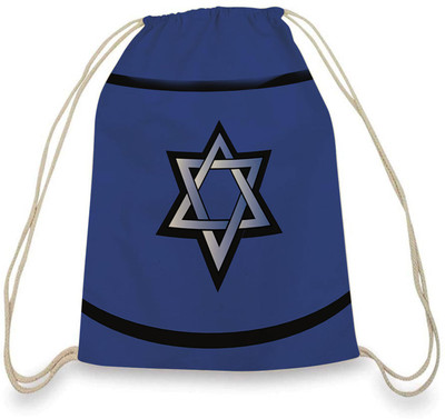 

ColorPlus Abstract Drawsting Bag013 3 L Regular Backpack(Blue, Black)