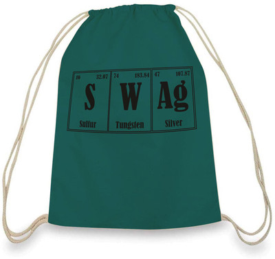 

ColorPlus Swag Drawsting Bag001 3 L Regular Backpack(Green, Black)