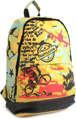 

Kanvas Katha Backpack(Green, Multicolor), Khaki green