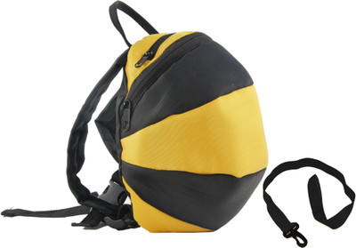 Meded Baby Safety Harness Strap Bag-Wasp 4 L Backpack(Yellow, Black)
