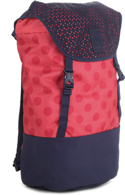 

Puma Urban Pack Backpack(Blue, Pink), Peacoat;geranium;dot graphic