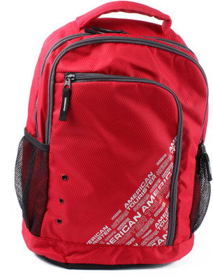 

American Tourister Code Backpack(Red, Silver)