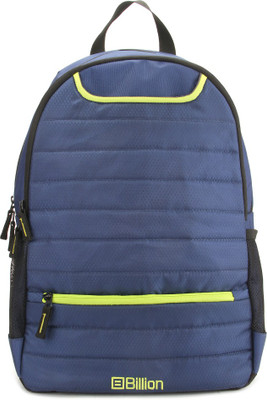 Billion Backpack(Blue, Green), Blue;lime green