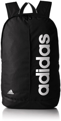ADIDAS Lin Per Bp 18 L Backpack(Black, White) available at flipkart for Rs.749