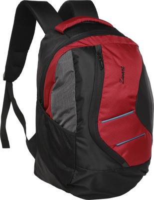 

Zwart VEZIK 20 L Medium Backpack(Black, Red)