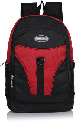 

Suntop A23 19 L Backpack(Red, Black), Black & red