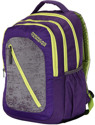 

American Tourister AMT CASPER2016 Backpack(Grey, Purple)