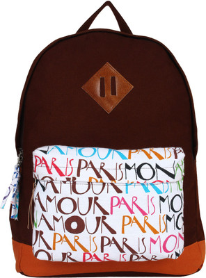 

Anekaant Paris 16 L Backpack(Brown)