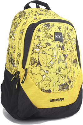 

Wildcraft Wiki 4 Doodle 2 30 L Backpack(Black, Yellow)