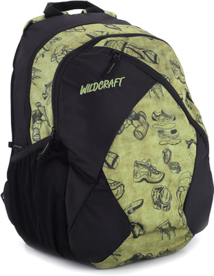 

Wildcraft Stride EQ 30 L Backpack(Black, Green), Olive