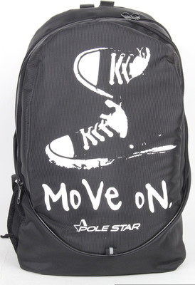 

Pole Star Buddy Casual Backpack 30 L Free Size Backpack(Black), 414