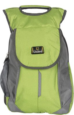

U United Hunch City Carrier 18 L Backpack(Green, Grey), Green and grey