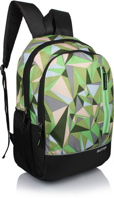 

Suntop Spiffy 21 L Backpack(Multicolor), Printed multicolour