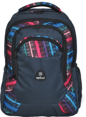 

Explorer Light Weight Water Resistant Polyester Backpack with 3 Years warrenty 2.5 L Backpack(Multicolor), Blue