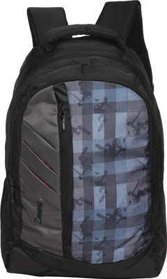 

Zwart KASTER 25 L Medium Backpack(Black, Grey)