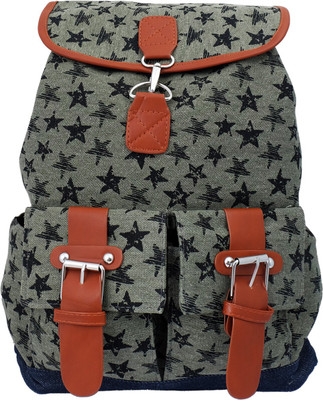 

Super Drool Star Tantrums 7 L Backpack(Green)