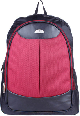 

Kara 8258 Black And Wine 4 L Backpack(Black, Pink), Black;maroon