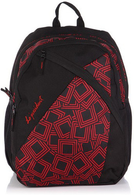 

President Shell 40 L Medium Backpack(Red, Black)