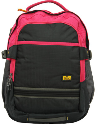 

Liviya SB998lv 30 L Free Size Backpack(Black, Pink)