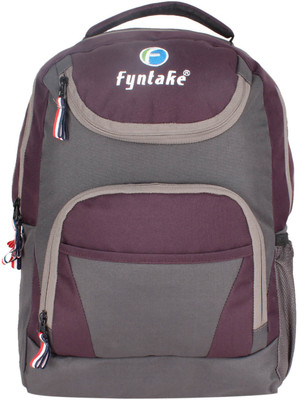 

Fyntake Fyntake backpack F-BAG 25 L Backpack(Grey), Grey with purple combination