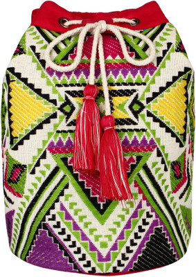 

Anekaant Nava 20 L Backpack(Multicolor), Red/multicolor