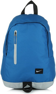 

Nike Halfday 19 L Backpack(Blue), Blue;white