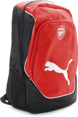 

Puma Arsenal Football Backpack(Red, Black), Red;black and white