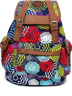 

Pochette Floral Unisex 10 L Backpack(Multicolor)