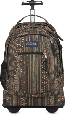 

JanSport DRIVER 8 36 L Trolley Laptop Backpack(Brown), Downtown brown camo stripe