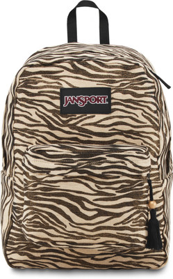 

JanSport Super Fx 25 L Backpack(Gold), Gold metallic zebra