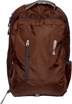 

American Tourister Buzz 02 Dark Brown 20 L Backpack(Brown)
