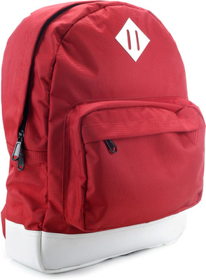 

Procase Ebhas Laptop Backpack(Red), Red and white