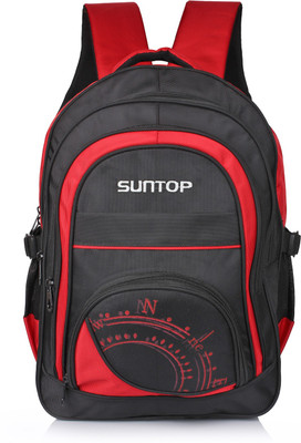 

Suntop Pixel 30 L Backpack(Red, Black), Multicolor