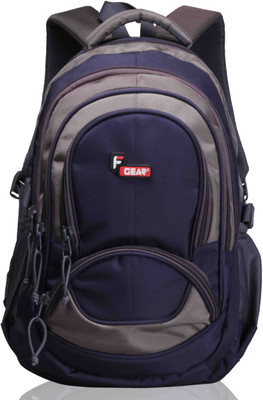 

F Gear Storm 25 L Small Backpack(Blue, Grey)