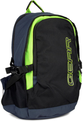 

Gear Triumph 27 L Backpack(Black, Blue), Navy blue and green