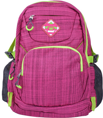 

Super Drool Pink Slab Trek and Travel Series 10 L Backpack(Multicolor)