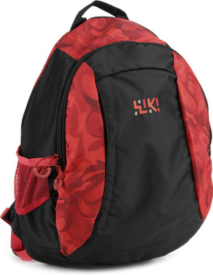 

Wildcraft Helio Backpack(Black, Red)
