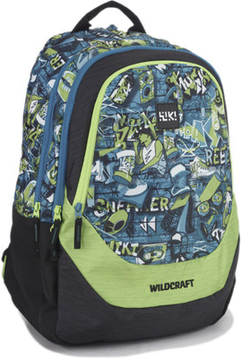 

Wildcraft Wiki 4 Punk 2 30 L Backpack(Green, Grey), Blue