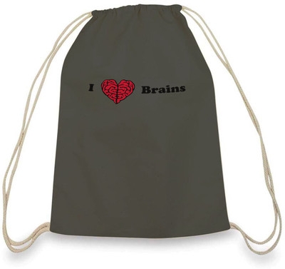 

ColorPlus Funny Quotes Drawsting Bag001 3 L Regular Backpack(Grey, Red)