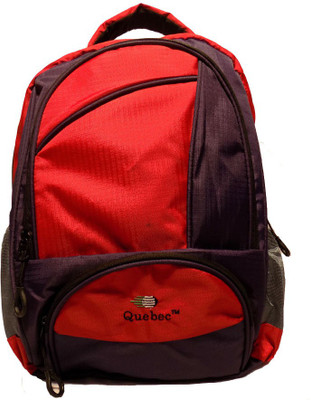 

Quebec TOURISTER BAG 20 L Backpack(Red, Purple), Purple;red