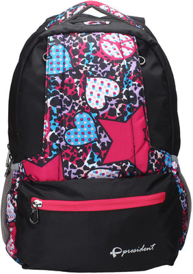

President SPRINT BLACK 30 L Backpack(Black)