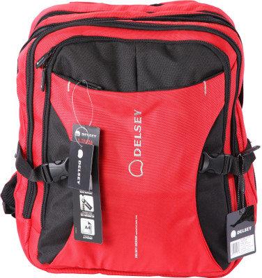 

Delsey Cross Trip Medium Backpack(Red)