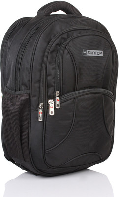

Suntop Armor 35 L Laptop Backpack(Black), Rich black